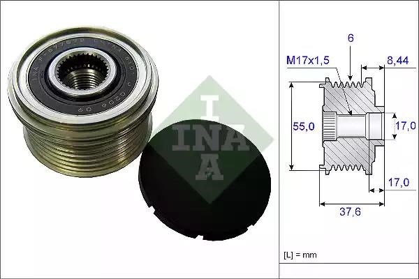 INA 535024610 Шкив генератора в наличии Хмельницкий