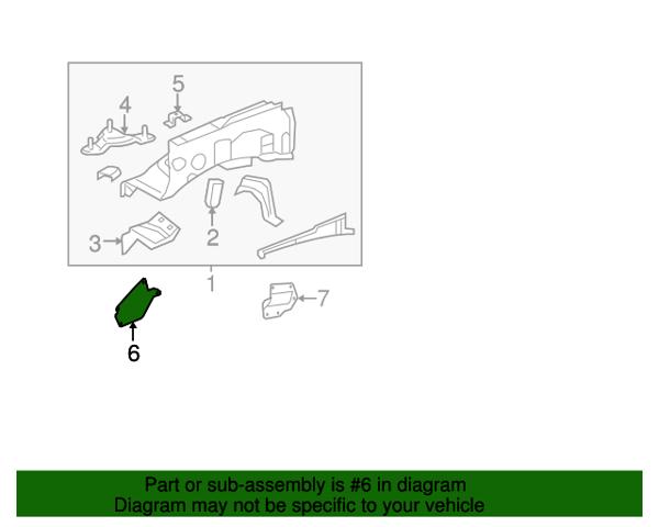 537360C030 TOYOTA Уплотнитель крыла купить в Запорожье