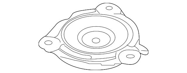 Опора передней стойки 54320JP00B NISSAN
