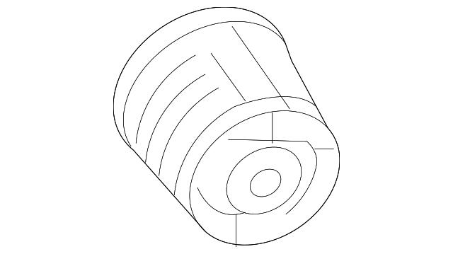 Сайлентблок заднего подрамника 55160F2100 HYUNDAI
