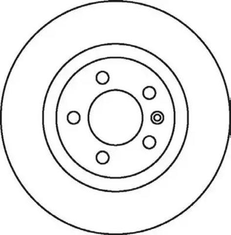Задний дисковый тормоз 562081JC BENDIX