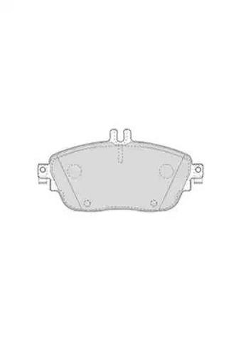 Тормозные колодки 573403J BENDIX