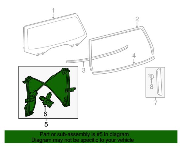 698500C062 TOYOTA Механизм стеклоподъемника багажника (двери 3/5-й задней) купить в Тернополь