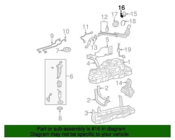 Прокладка крышки (пробки) топливного бака 7731633042 TOYOTA
