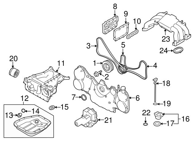806738200 SUBARU Сальник коленвала двигателя передний купить в Ужгород
