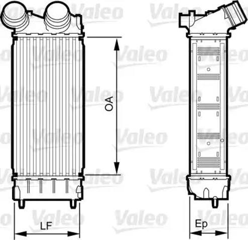 818226 VALEO Интеркулер купить в Кривой Рог