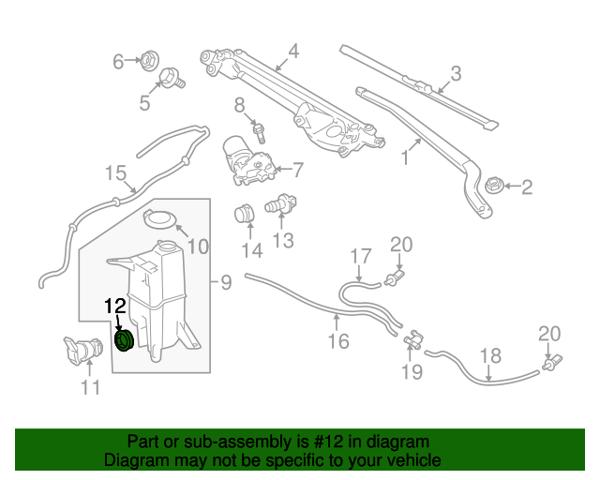 TOYOTA 8533660300 Кольцо уплотнительное насоса омывателя в наличии Черкассы