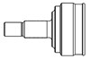 Шарнир привода наружный 856005 GSP