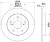 Тормозные диски 8DD355118981 HELLA