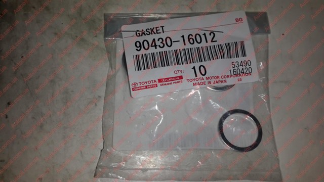 TOYOTA 9043016012 Прокладка пробки поддона АКПП в наличии Житомир