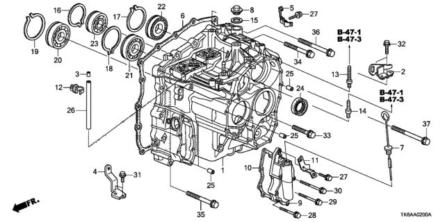 91205PL3A01 HONDA Левый сальник полуоси купить в Ужгород