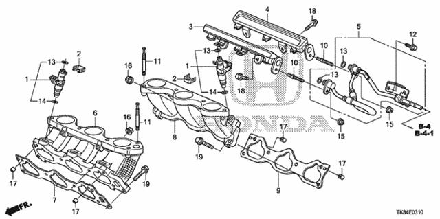 HONDA 91302PNA003 Кольцо форсунки в наличии Харьков