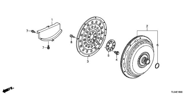 Кольцо уплотнительное трубки охлаждения АКПП 91302RNA003 HONDA