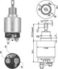 Реле втягивающее стартера 940113050344 MAGNETI MARELLI