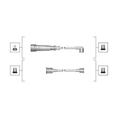 Высоковольтные провода  941319170011 MAGNETI MARELLI