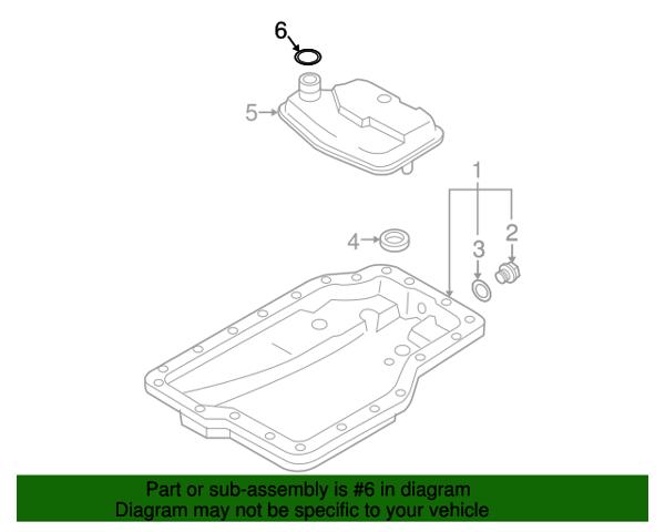 MAZDA 9954102206 Кольцо уплотнительное фильтра АКПП в наличии Ровно