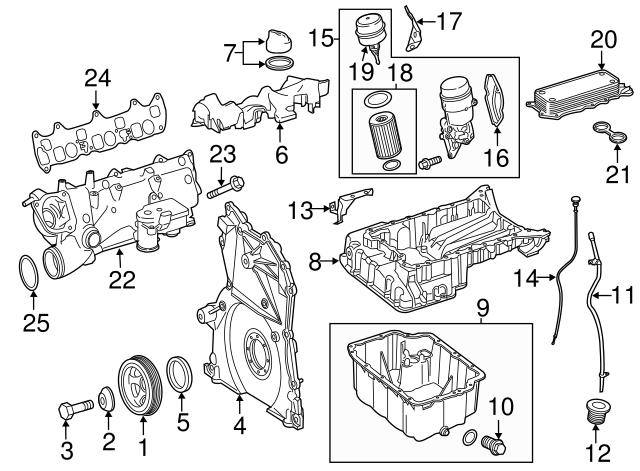 Уплотнительное кольцо впускного коллектора A0139970045 MERCEDES