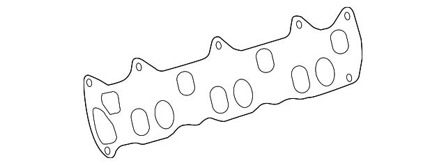 Прокладка впускного коллектора A6421410580 MERCEDES