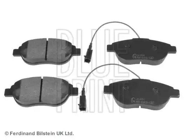 Колодки тормозные передние дисковые Fiat Doblo 2