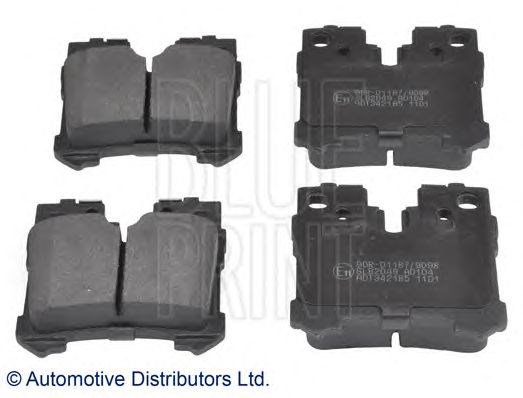ADT342185 BLUE PRINT Задние тормозные колодки купить в Киев