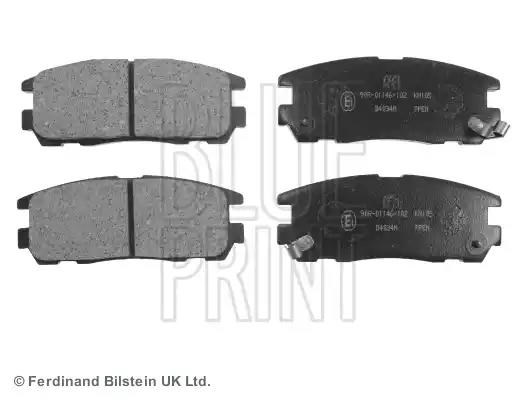 BLUE PRINT ADZ94216 Задние тормозные колодки в наличии Николаев