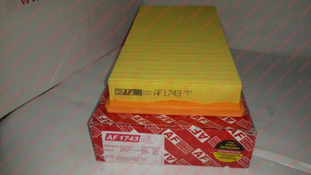 ALPHA FILTER AF1743 Фильтр воздушный в наличии Хмельницкий