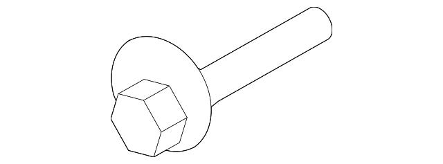 BP4K2866ZB MAZDA Болт крепления заднего нижнего рычага, внутренний купить в Каменское