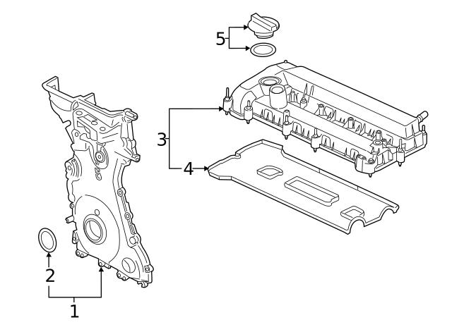 CM5Z6700E FORD Сальник коленвала купить в Запорожье