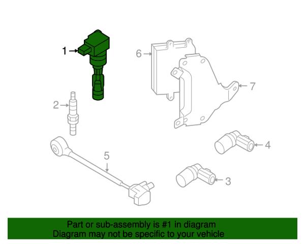 MAZDA CY0118100B Катушка зажигания в наличии Украина