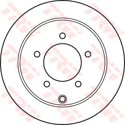 Тормозные диски DF4973 TRW