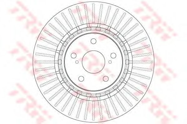 TRW DF6265 Передние тормозные диски в наличии Чернигов