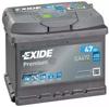 Аккумулятор  EA472 EXIDE