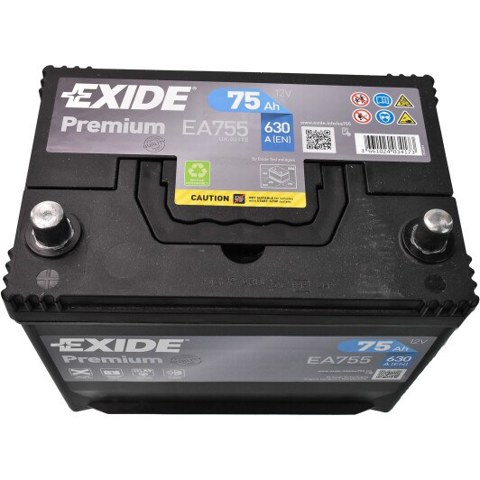 EXIDE EA755 Аккумулятор в наличии Винница