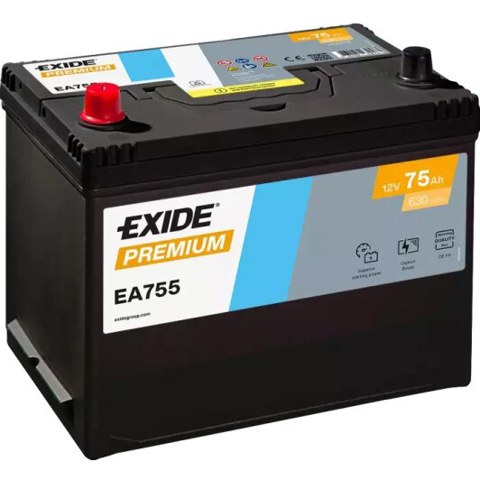 EA755 EXIDE Аккумулятор купить в Кривой Рог