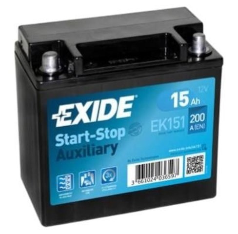 EXIDE EK151 Аккумуляторная батарея (АКБ) в наличии Николаев