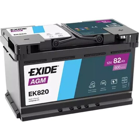 EXIDE EK820 Аккумуляторная батарея (АКБ) в наличии Львов