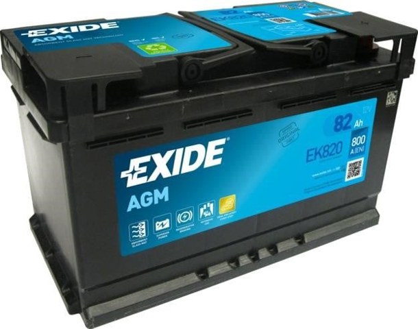 EXIDE EK820 Аккумуляторная батарея (АКБ) в наличии Ирпень