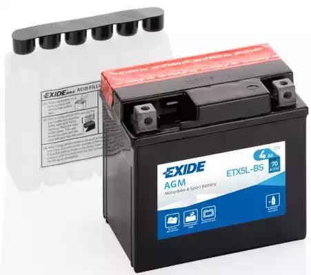 Аккумулятор автомобильный ETX5LBS EXIDE