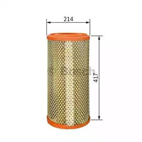 Воздушный фильтр двигателя F026400070 BOSCH