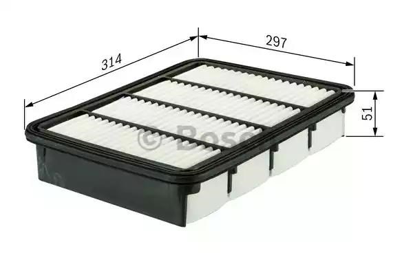 F026400296 BOSCH Фильтр воздушный купить в Киев