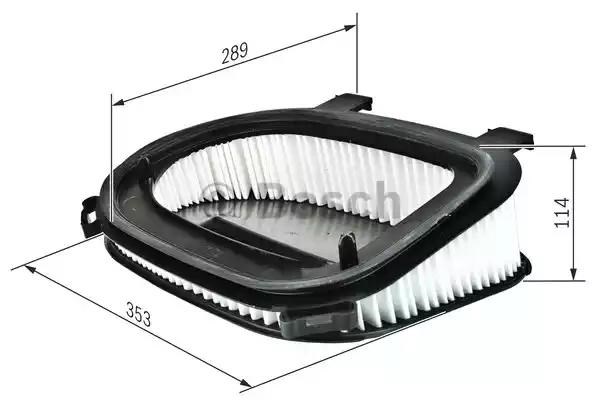 F026400366 BOSCH Воздушный фильтр купить в Павлоград