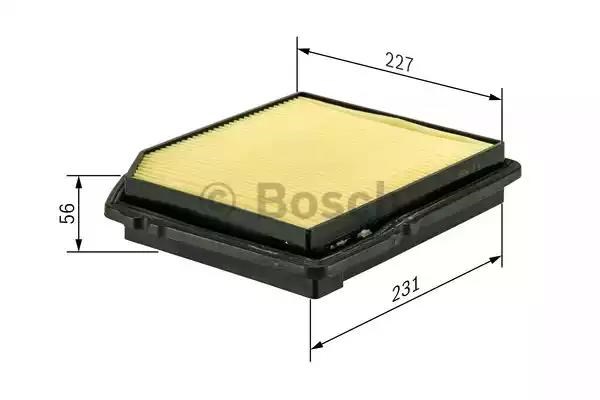 BOSCH F026400456 Фильтр воздушный в наличии Житомир