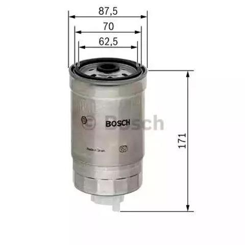 Фильтр-отстойник топлива грубой очистки F026402013 BOSCH