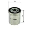 Топливный фильтр F026402135 BOSCH