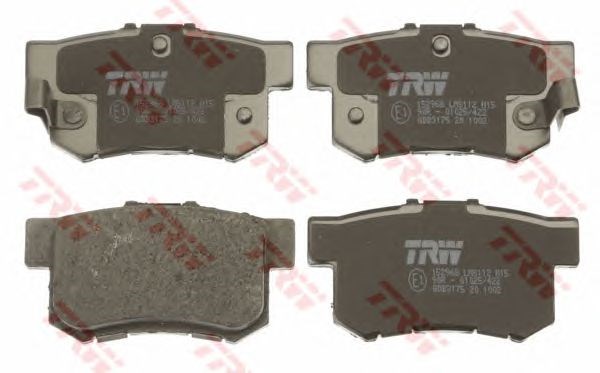 Задние колодки GDB3175 TRW