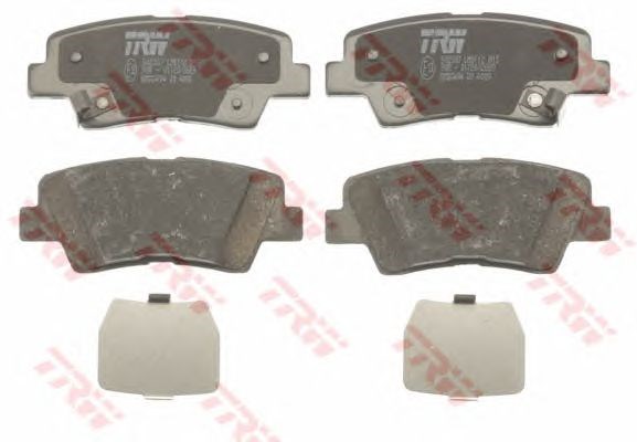 TRW GDB3494 Колодки тормозные задние дисковые в наличии Харьков