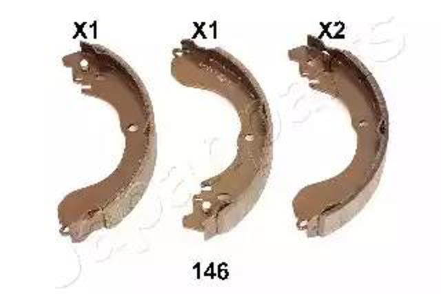 Барабанные колодки GF146AF JAPANPARTS