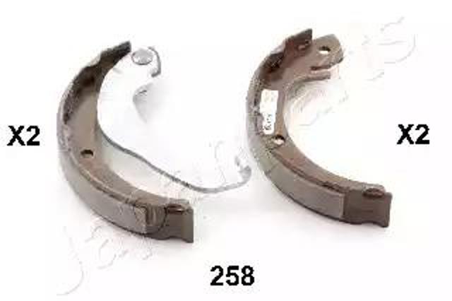 GF258AF JAPANPARTS Колодки ручника (стояночного тормоза) купить в Ровно