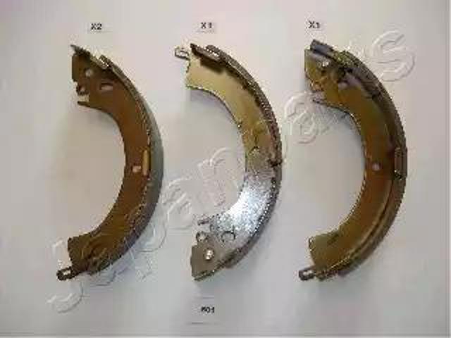 Задние барабанные тормозные колодки GF501AF JAPANPARTS