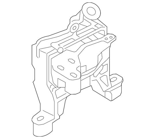 GJL339060 MAZDA Подушка (опора) двигателя правая купить в Хмельницкий